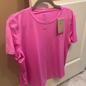 Nike Vibrant Pink Dri-FIT Top Almost 50% off retail.